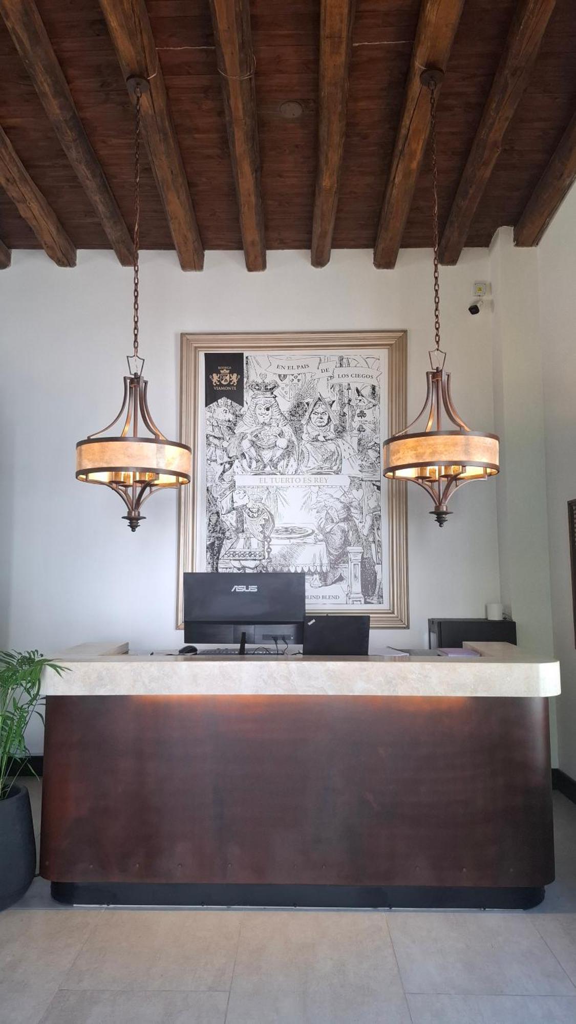 Viamonte Winery Lodge Chacras de Coria Eksteriør bilde